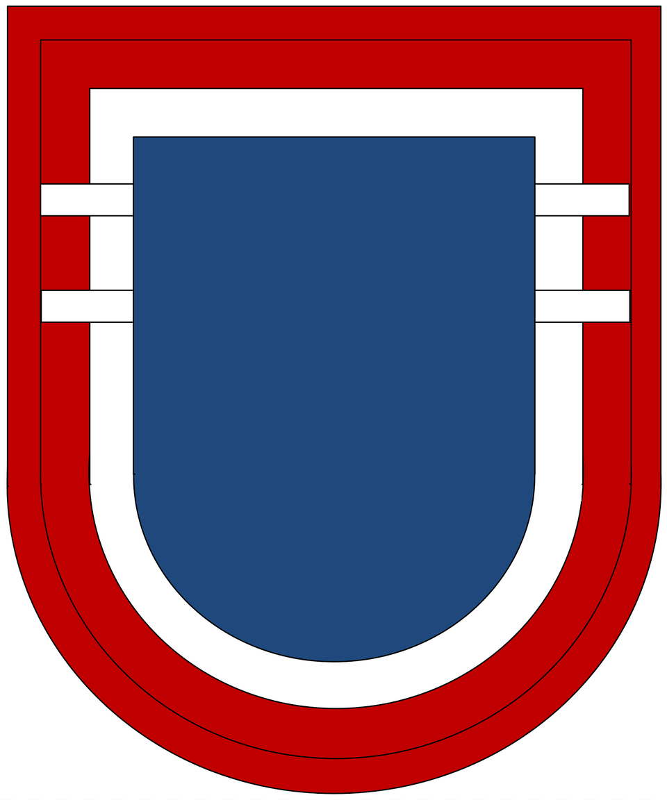 Former Us Army 82nd Airborne Division 2nd Brigade Beret Flash Clipart, Armor, Shield Free Transparent Png