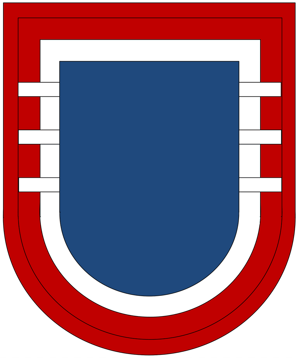 Former Us Army 82nd Airborne Division 3rd Brigade Beret Flash Clipart, Armor, Shield Free Png