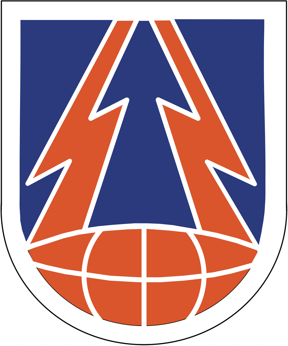 Former Us Army 982nd Signal Company Beret Flash Clipart, Emblem, Symbol, Logo Free Transparent Png
