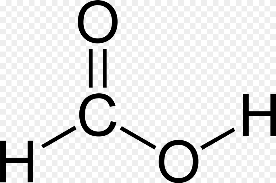 Formic Acid Formaldehyde Structure, Gray Free Png Download