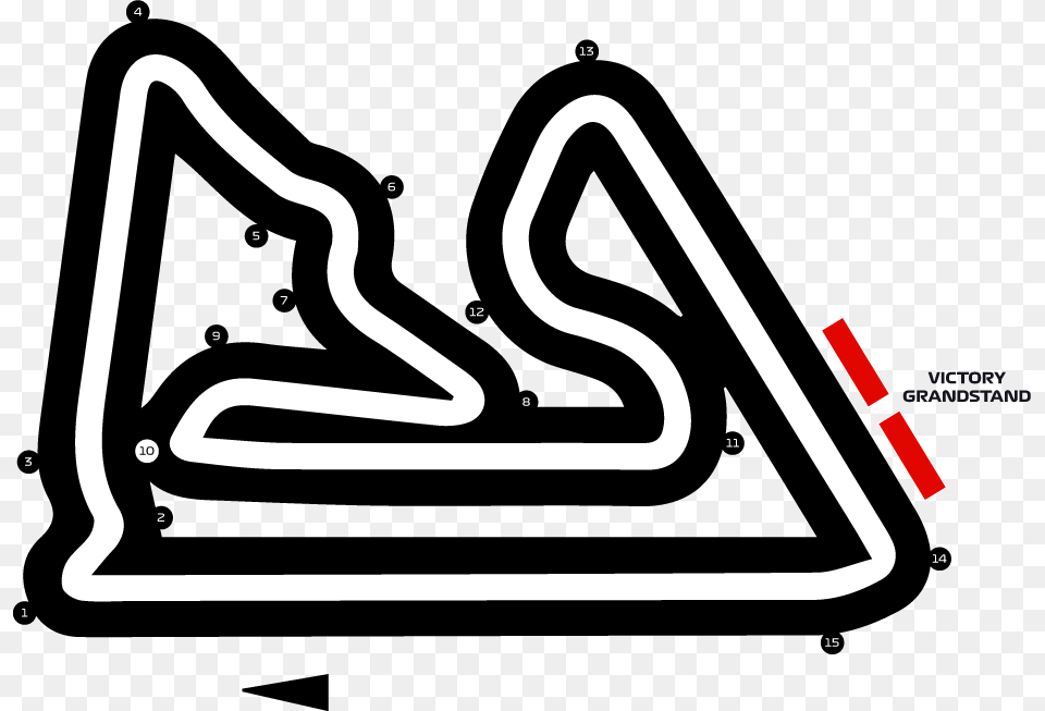 Formula 1 Clipart Download F1 2019 Bahrain Tickets, Triangle, Device, Grass, Lawn Free Transparent Png