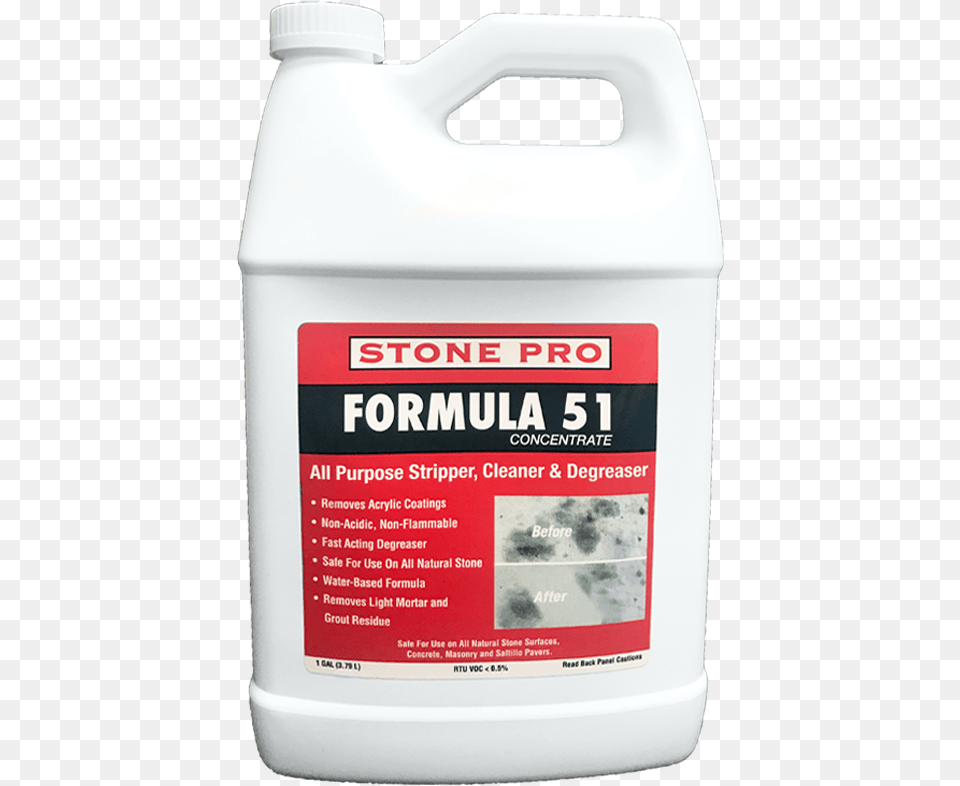Formula 51 Removes Grease Grime Soap Scum Hard Water Plastic, Can, Tin, Bottle Free Transparent Png