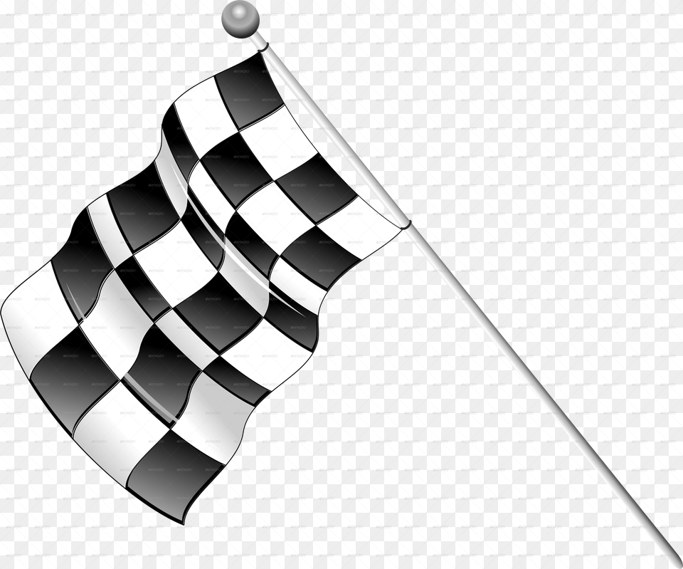Formula One Clipart Flag, Mace Club, Weapon, Lighting Free Png Download