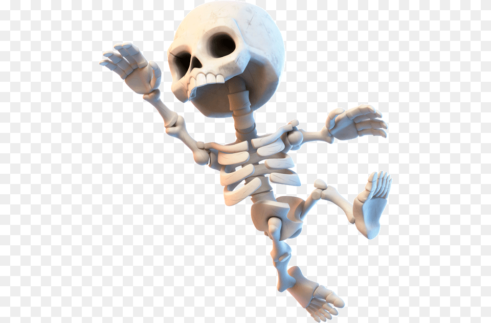 Formulario Partidas Esqueleto Clash Of Clans, Baby, Person, Skeleton Png Image