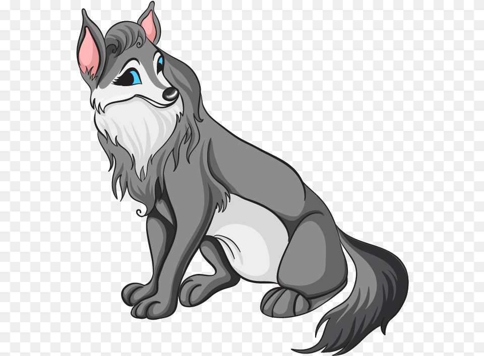 Forrest Drawing Wolf Cartoon Wolf In The Forest, Art, Animal, Kangaroo, Mammal Free Png
