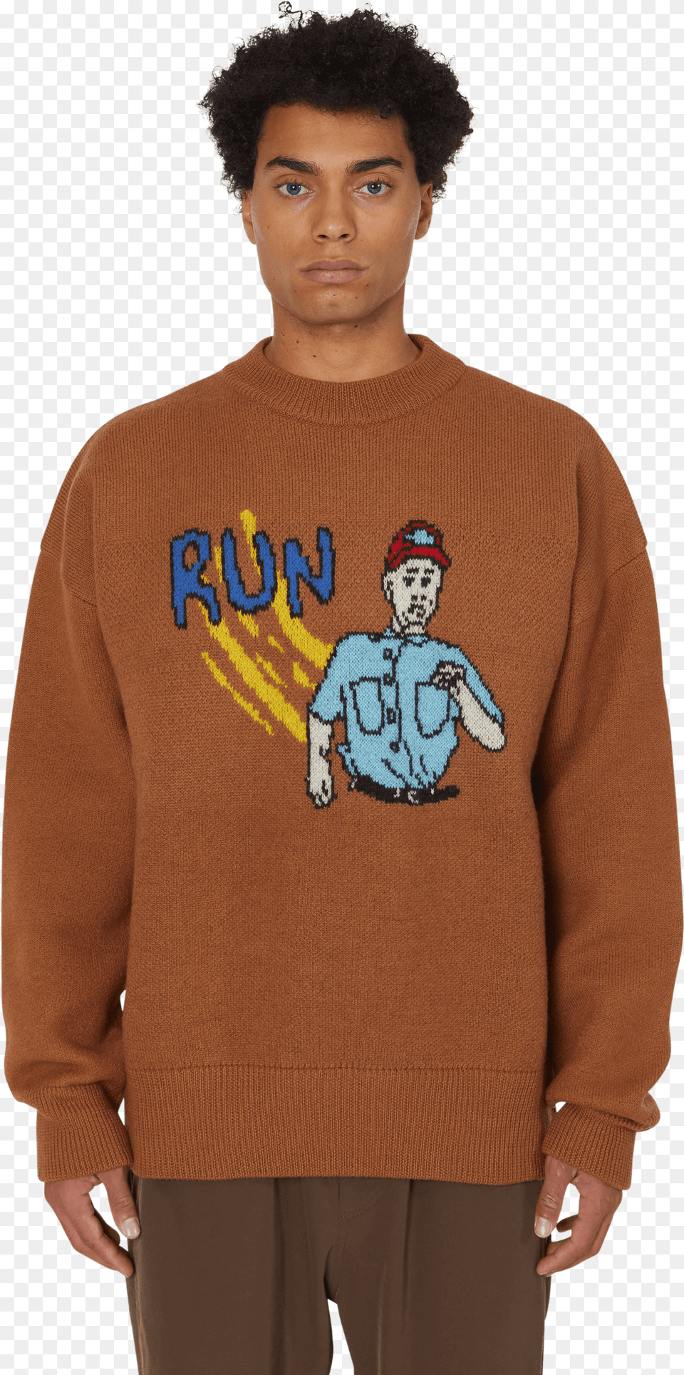 Forrest Gump Jacquard Knitwear Sweater Sweater, Clothing, Sweatshirt, Baby, Hoodie Free Png Download