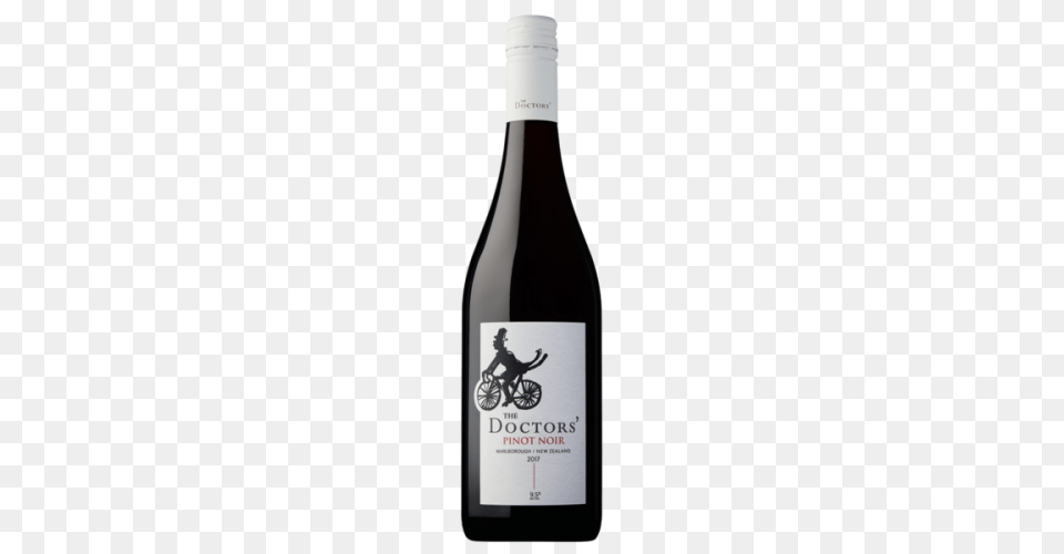 Forrest The Doctors Pinot Noir, Alcohol, Beverage, Wine, Red Wine Png