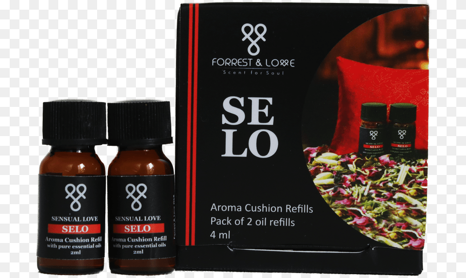 Forrest U0026 Love Aroma Oil Refill Selo Fitness Nutrition, Herbal, Herbs, Plant, Bottle Free Transparent Png