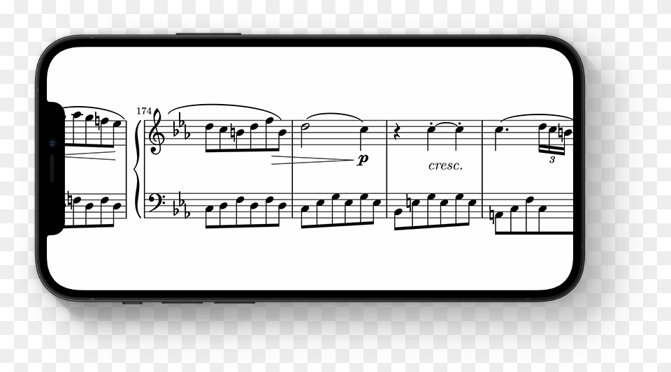 Forscore Horizontal, Sheet Music, Car, Transportation, Vehicle Free Png Download