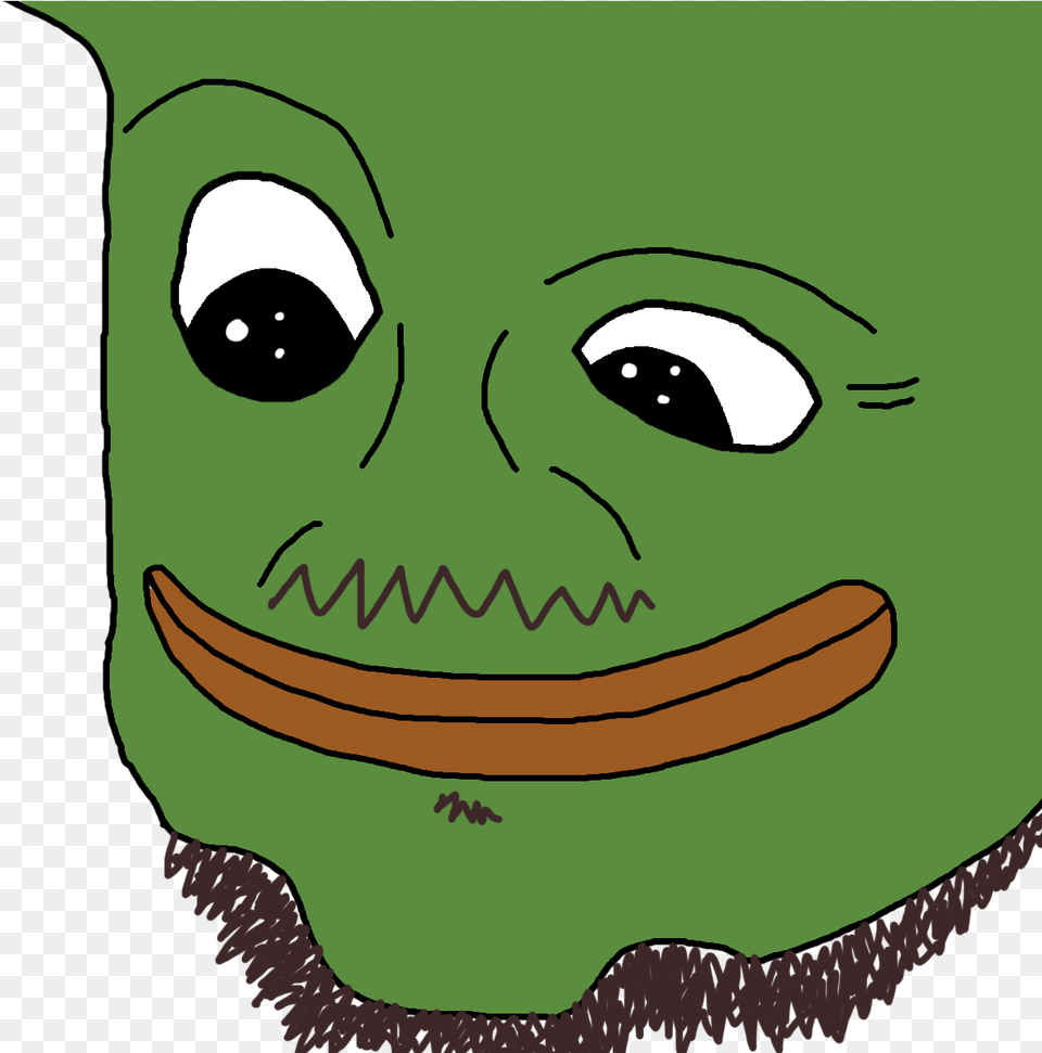 Forsenpepe Cartoon, Alien, Face, Head, Person Free Png