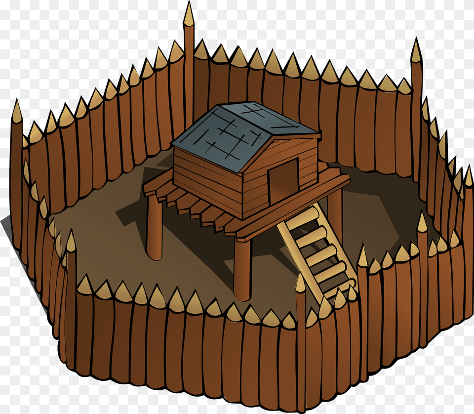 Fort Clipart, Architecture, Housing, House, Deck Free Transparent Png