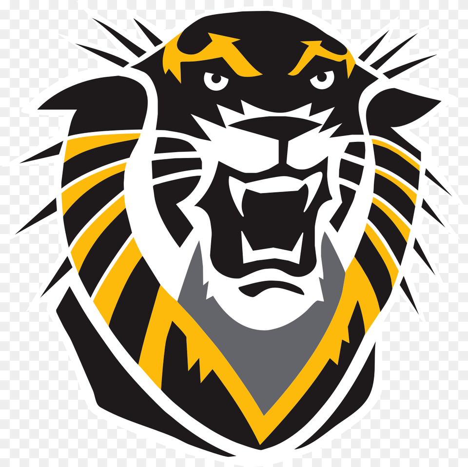 Fort Hays State Tigers Fort Hays State University Tiger, Logo, Emblem, Symbol, Person Free Png