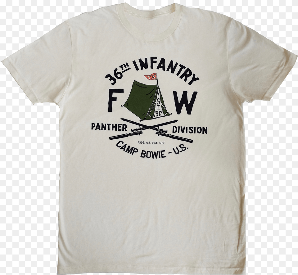 Fort Worth 36th Infantry Panther Division T Shirt, Clothing, T-shirt Png Image