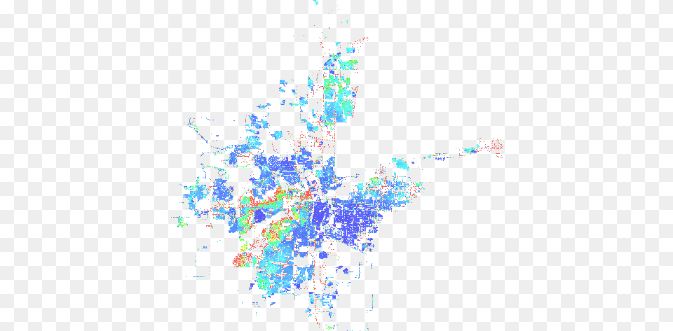 Fort Worth Texas Profile Map, Chart, Plot Png