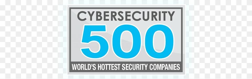 Fortalice Named To 2018 Cybersecurity 500 Cybersecurity 500 Logo, License Plate, Transportation, Vehicle, Scoreboard Png