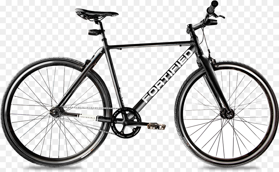 Fortified Bike, Bicycle, Machine, Mountain Bike, Transportation Png