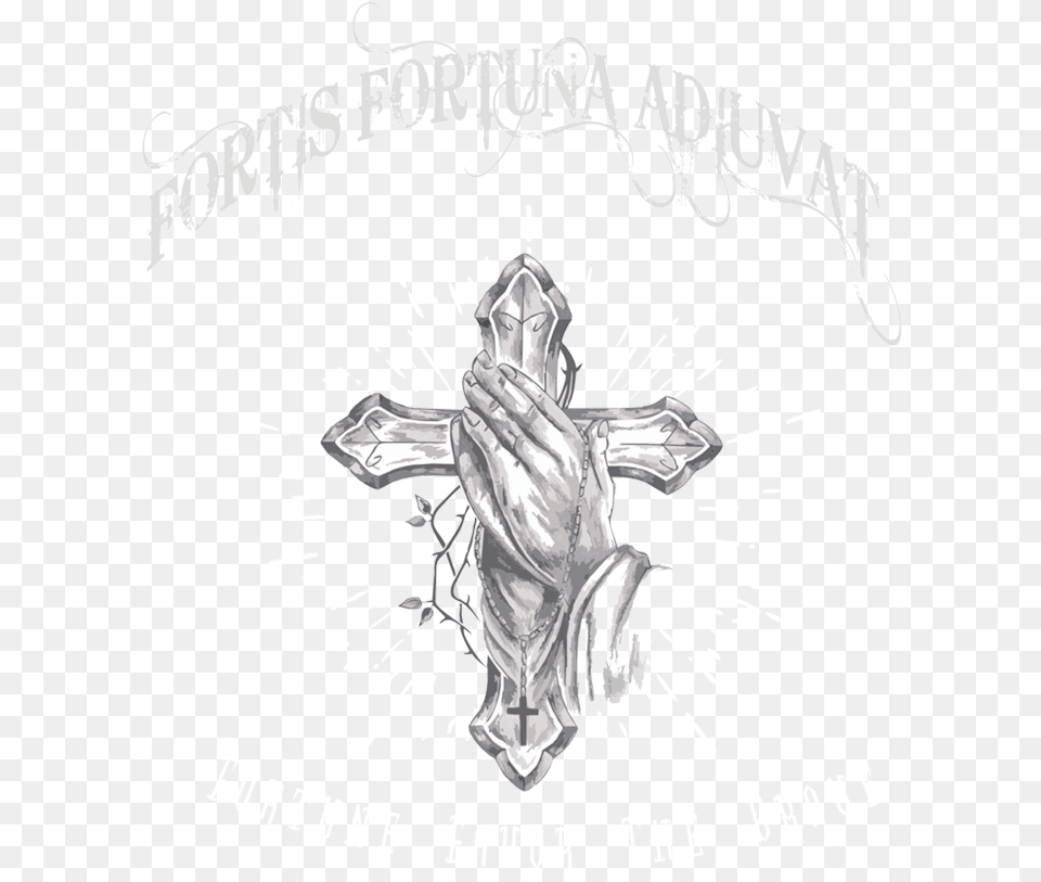 Fortis Fortuna Adiuvat Tattoo Download Fortis Fortuna Adiuvat John Wick Tattoo, Cross, Symbol, Person, Logo Free Png