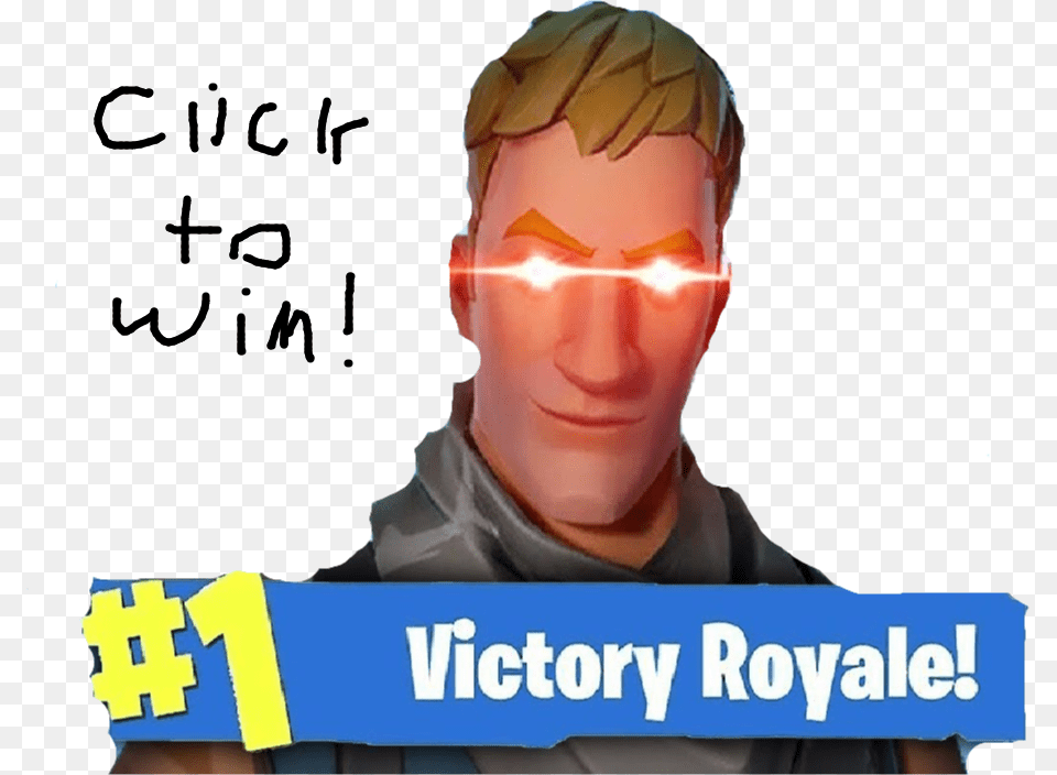 Fortnite 1 Victory Royale, Adult, Male, Man, Person Free Png Download