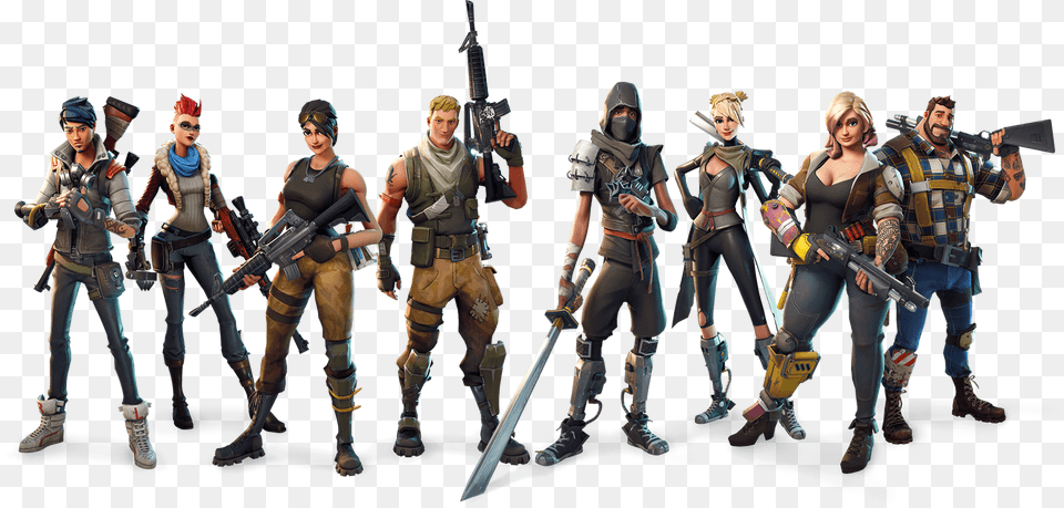 Fortnite, Person, People, Adult, Weapon Free Png Download