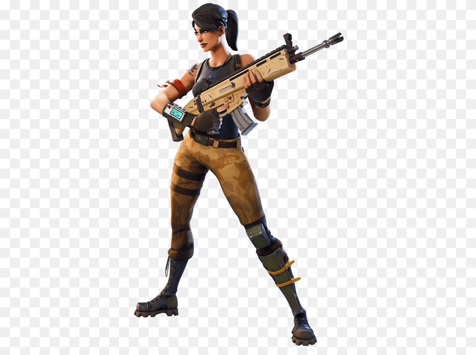 Fortnite, People, Person, Firearm, Gun Png Image