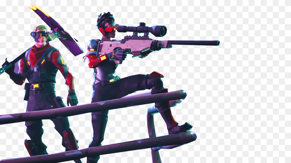 Fortnite, Person, Clothing, Glove, Gun Png Image