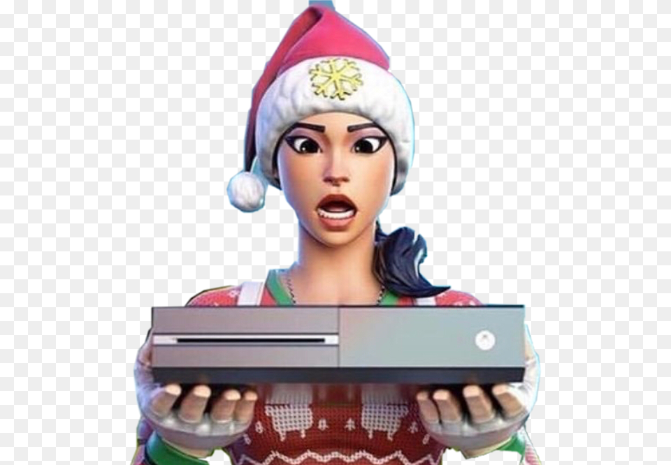 Fortnite, Adult, Person, Hat, Female Free Transparent Png