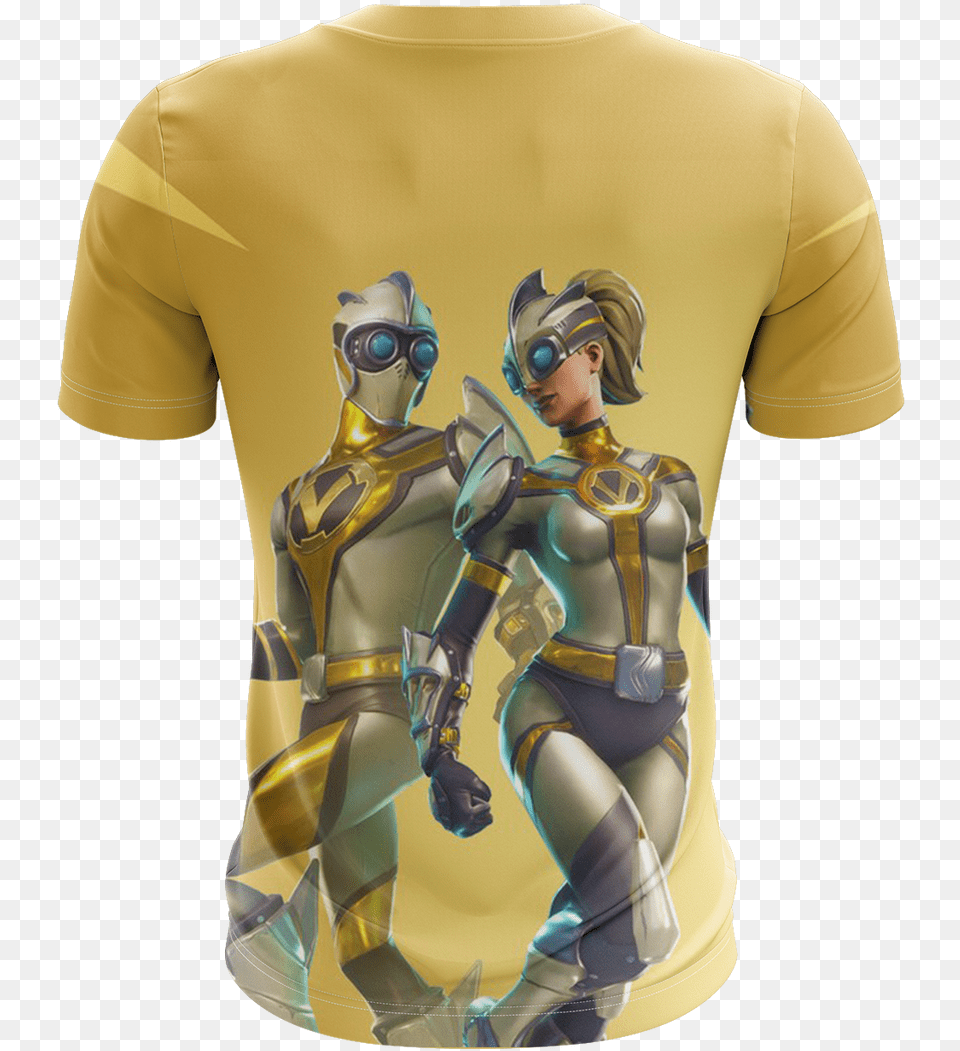 Fortnite 24k Set, Clothing, T-shirt, Adult, Female Png