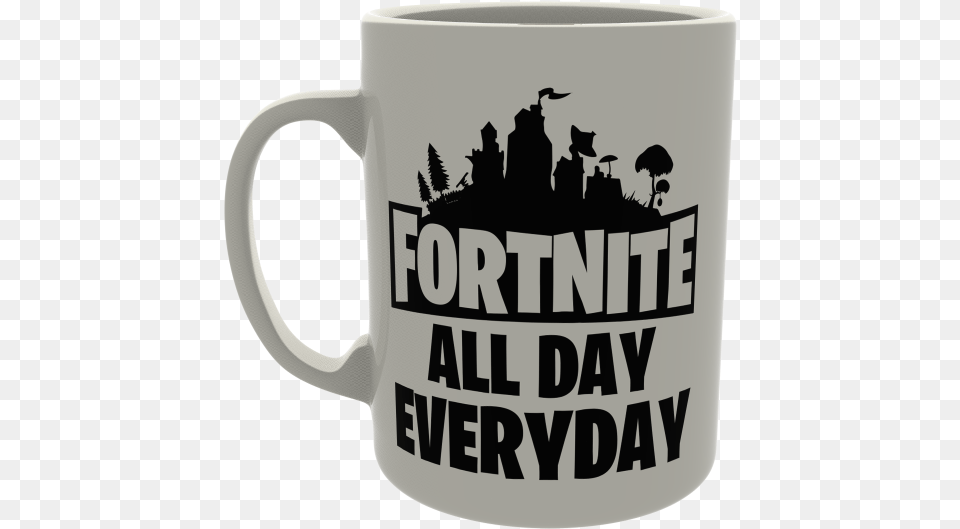 Fortnite, Cup, Beverage, Coffee, Coffee Cup Free Transparent Png