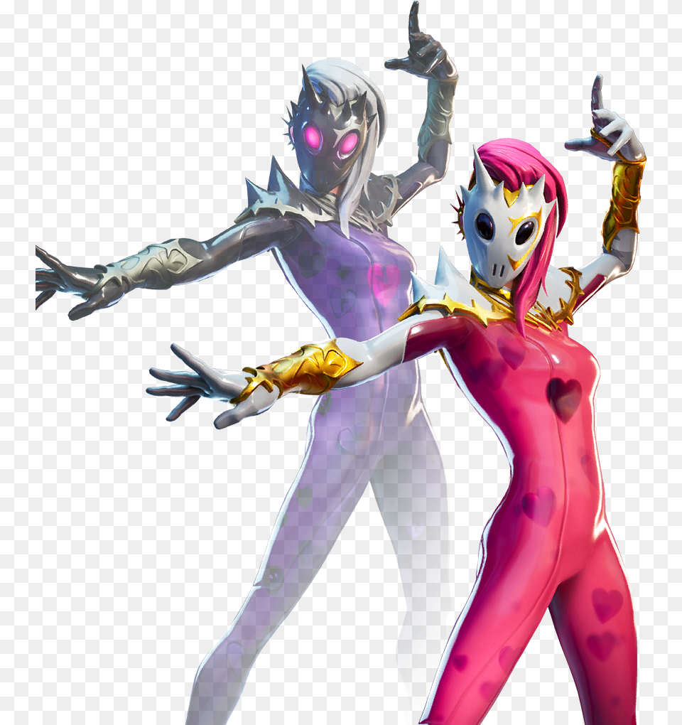 Fortnite, Adult, Purple, Person, Female Free Png Download