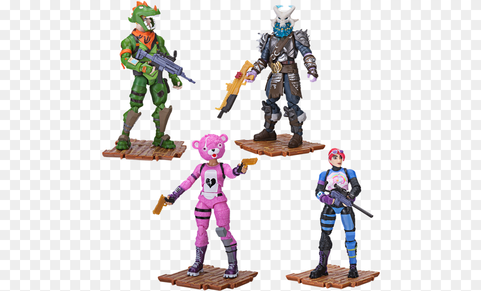 Fortnite 4 Inch Figures, Person, Baby, Figurine Free Png Download