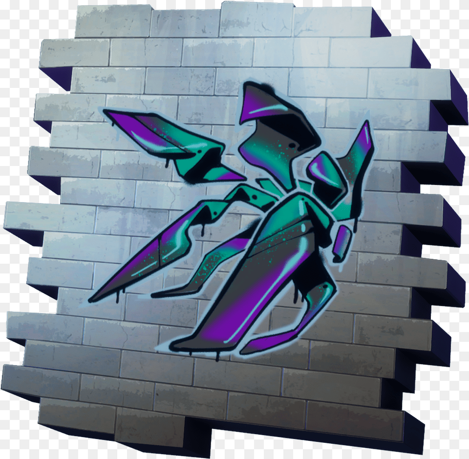 Fortnite Abstract Spray Paint Clipart Fortnite Season 4 Spray Paint, Architecture, Art, Building, Graffiti Free Png Download