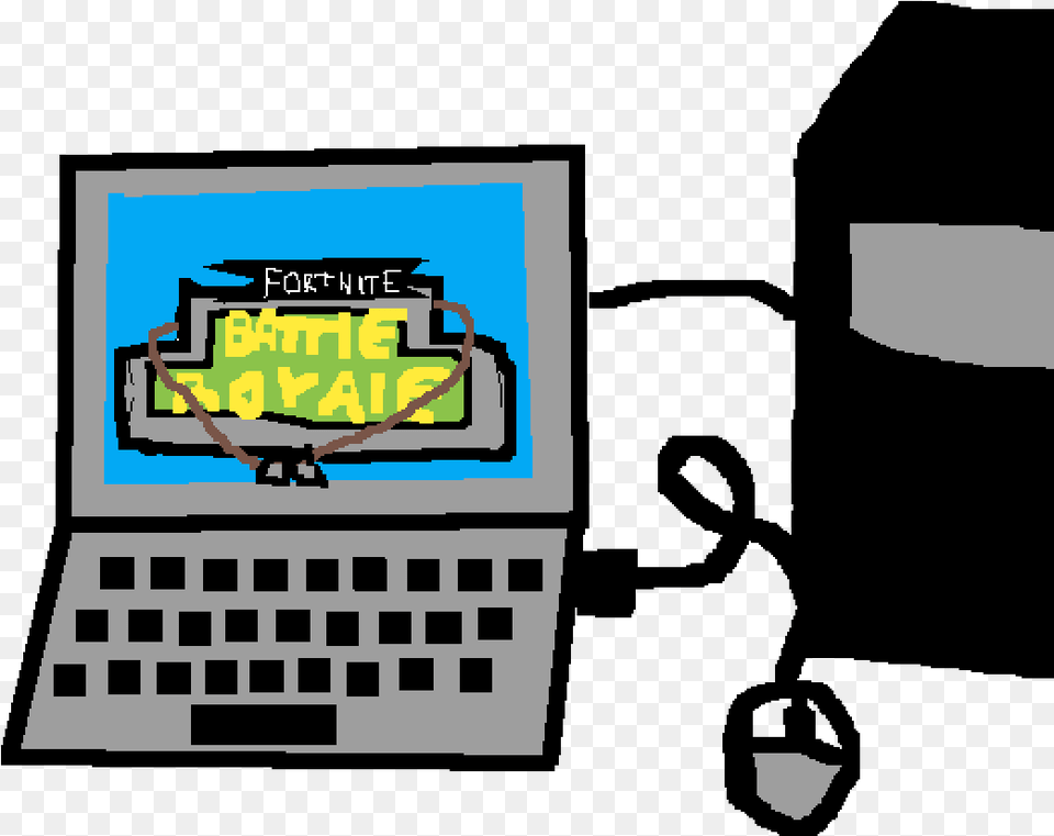 Fortnite Battle Royale, Computer, Electronics, Laptop, Pc Png Image