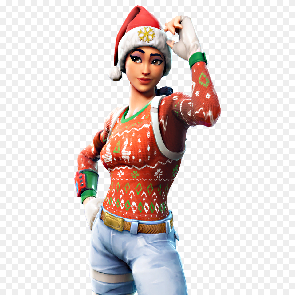 Fortnite Battle Royale Character Fortnite Character, Figurine, Adult, Female, Person Png Image