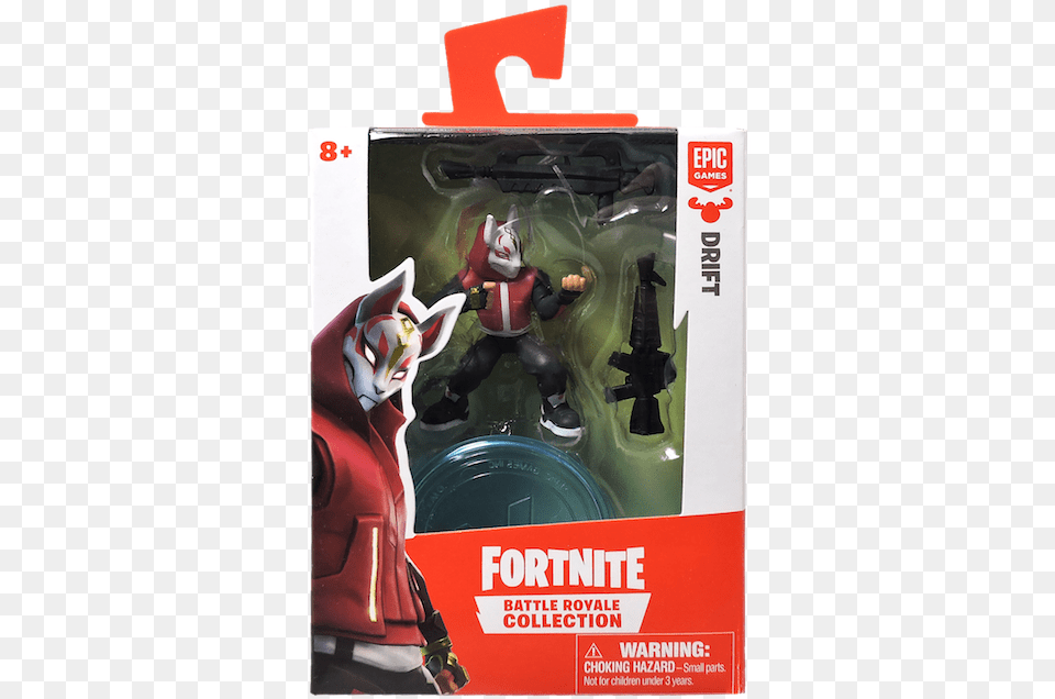 Fortnite Battle Royale Collection Fr Imports Dragon Fortnite Drift Figure Mini, Advertisement, Poster, Baby, Person Free Transparent Png