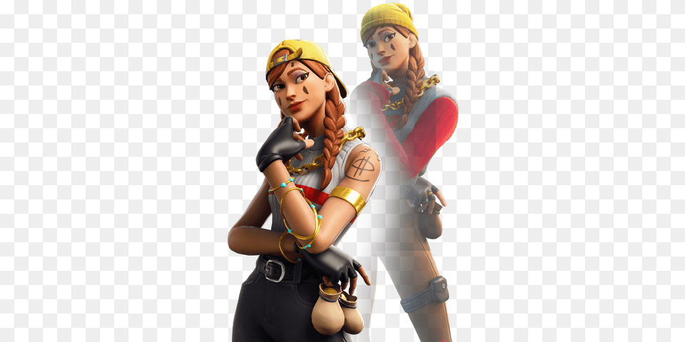 Fortnite Battle Royale Leaks Aura Fortnite, Woman, Person, Female, Costume Free Png Download