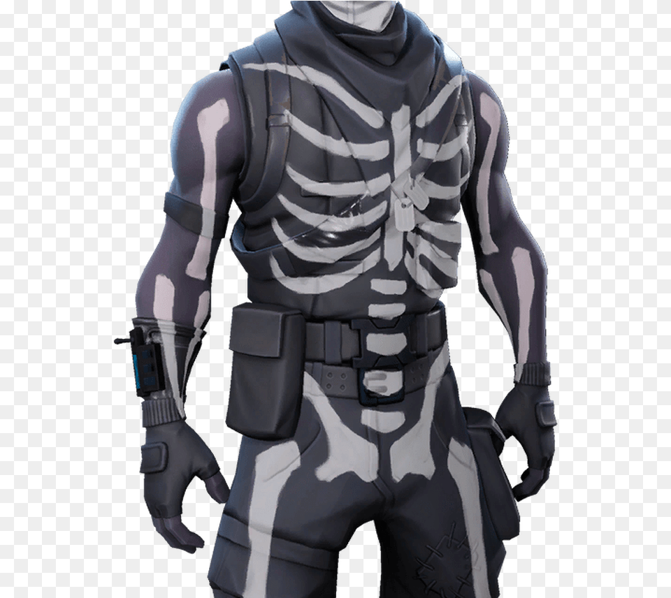 Fortnite Battle Royale Skull Trooper Version 2 Gangbangs Fortnite Skull Trooper, Clothing, Coat Free Transparent Png