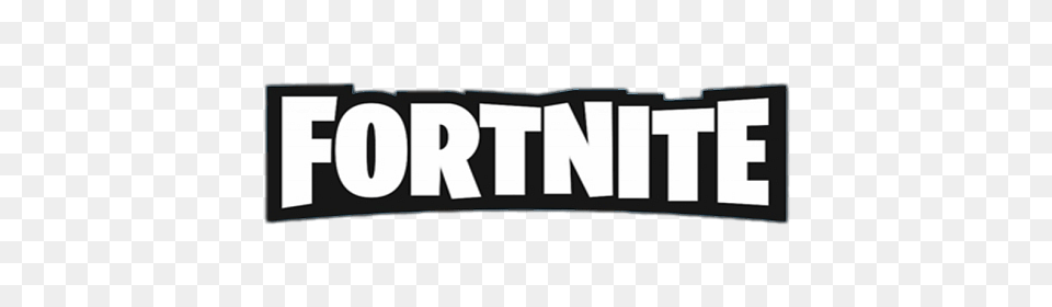 Fortnite Black And White Logo, Scoreboard, Text Free Png Download