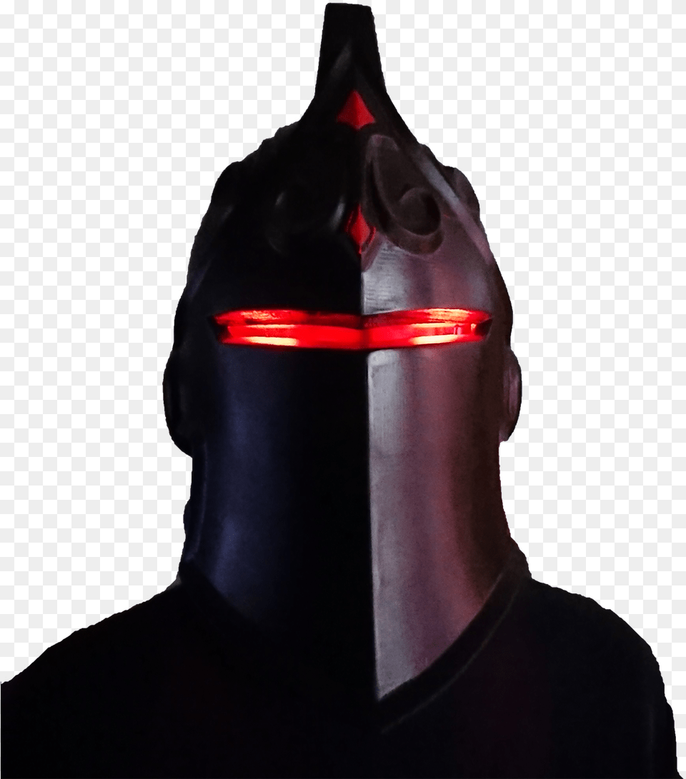Fortnite Black Knight Helmet Replica Fortnite Black Knight Mask Cosplay, Adult, Clothing, Hood, Male Png Image