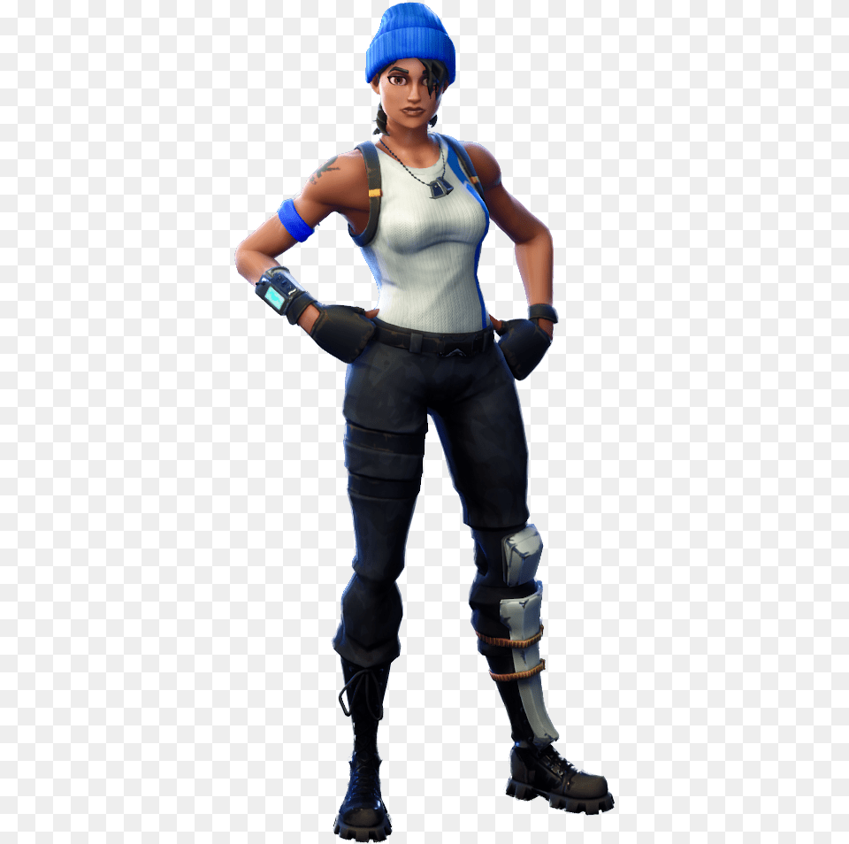 Fortnite Blue Team Leader Image Fortnite Red Knight, Cap, Clothing, Person, Hat Free Transparent Png