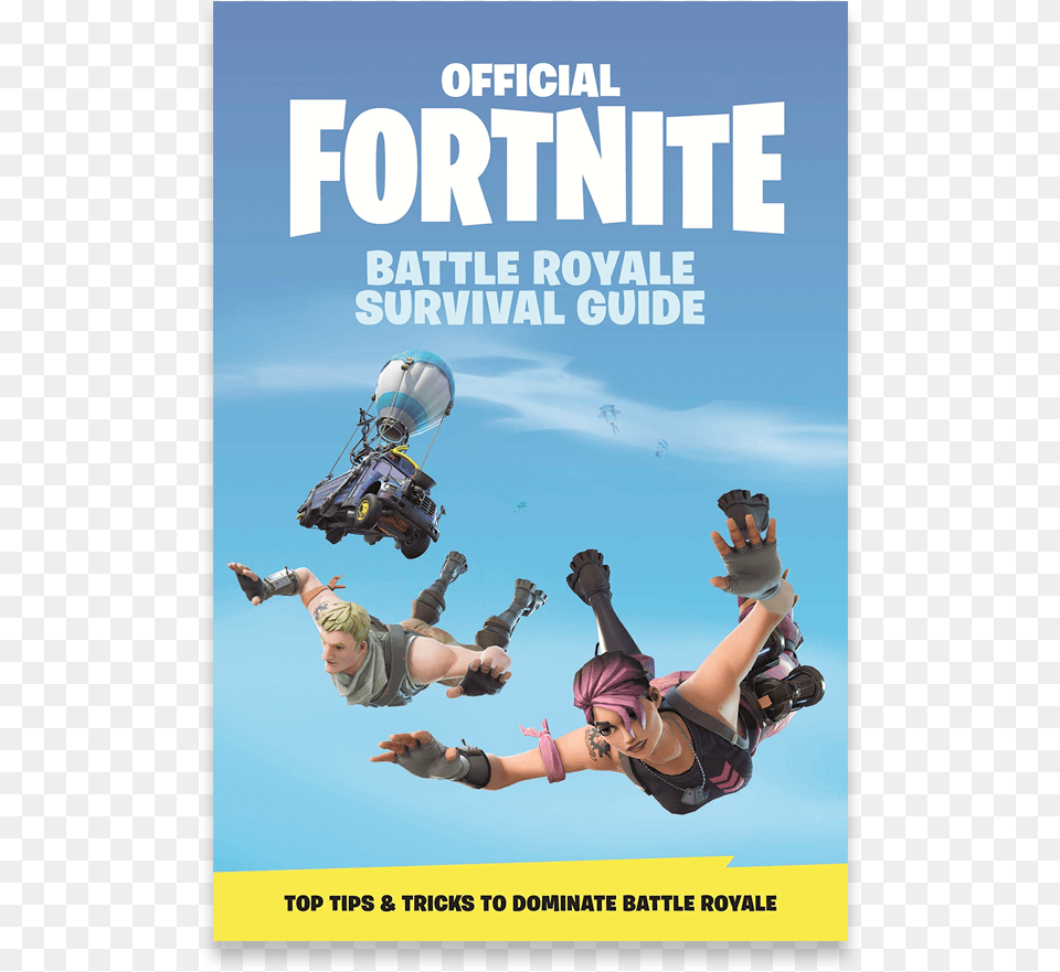 Fortnite Books, Advertisement, Poster, Person, Boy Free Transparent Png