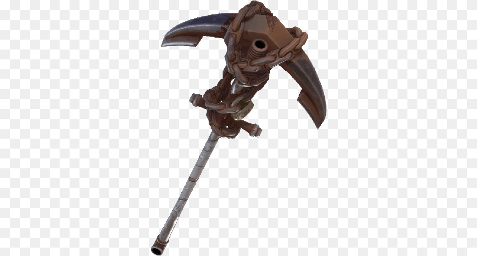 Fortnite Bottom Dweller Pickaxe, Device, Sword, Weapon, Electronics Free Png Download