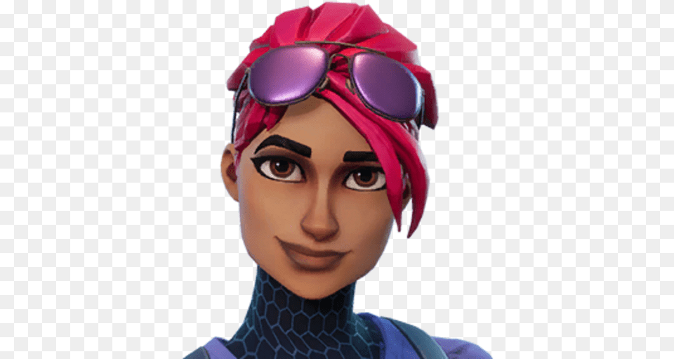 Fortnite Brite Bomber Face, Woman, Person, Female, Adult Free Png