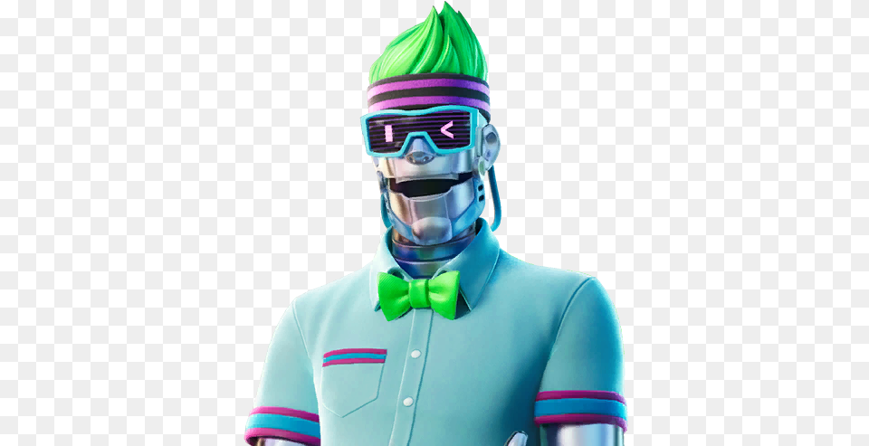 Fortnite Bryce 3000 Skin Fortnite Bryce 3000, Accessories, Formal Wear, Goggles, Tie Free Png