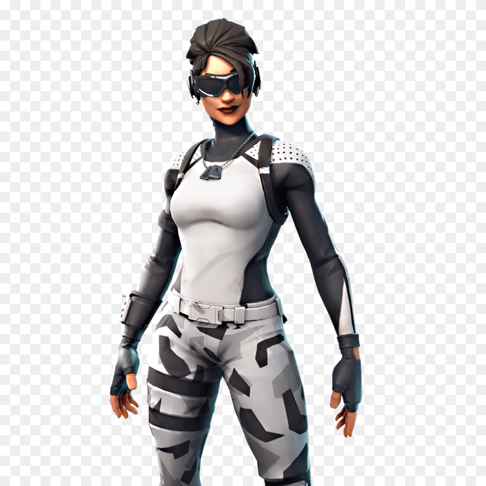 Fortnite Characters Arctic Assassin, Clothing, Costume, Person, Adult Free Png Download