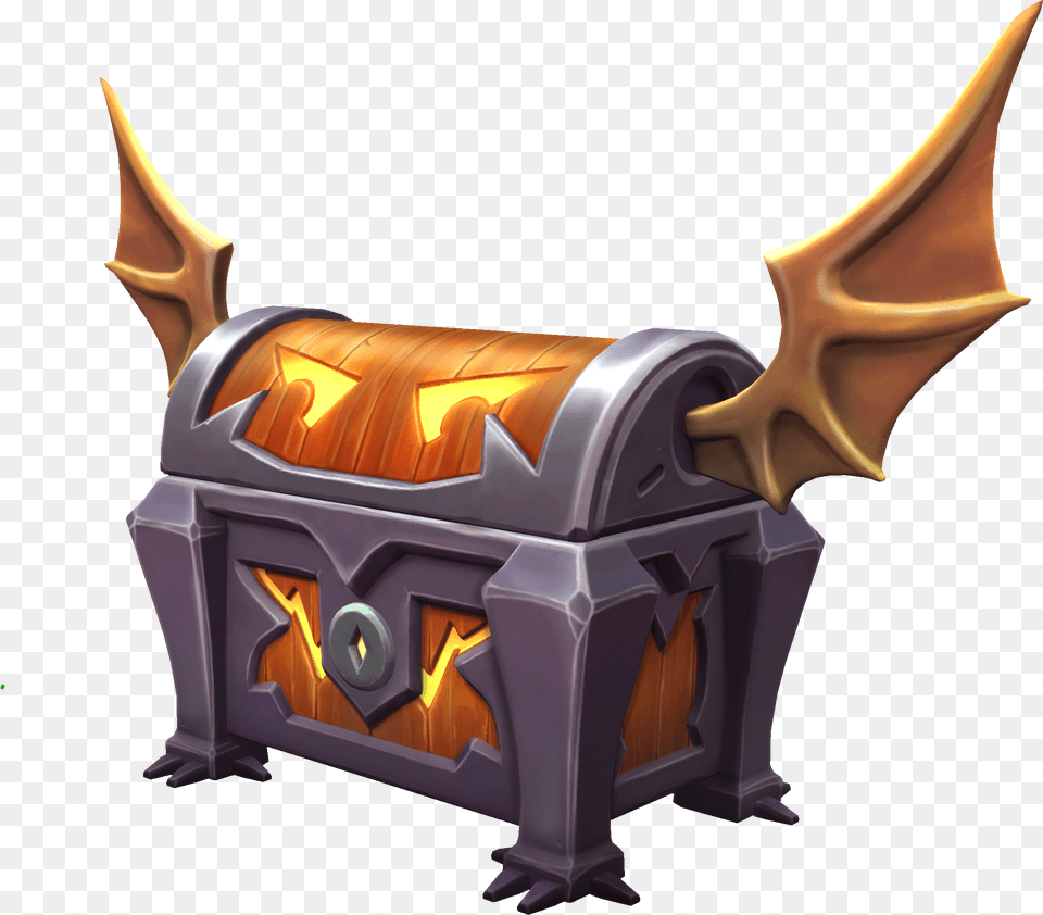 Fortnite Chest Little Box Of Horrors Paladins, Treasure Free Transparent Png