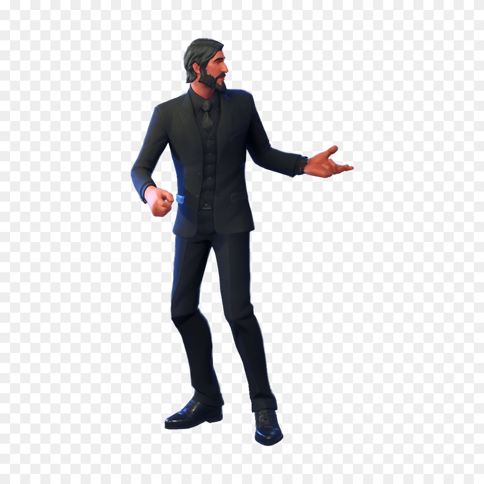 Fortnite Confused Accessories, Suit, Sleeve, Person Png Image