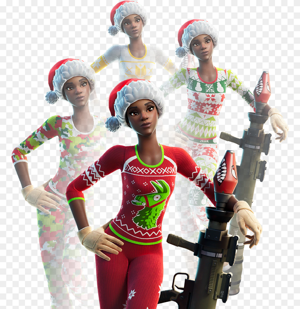 Fortnite Cozy Command Set, Adult, Female, Person, Woman Free Png Download