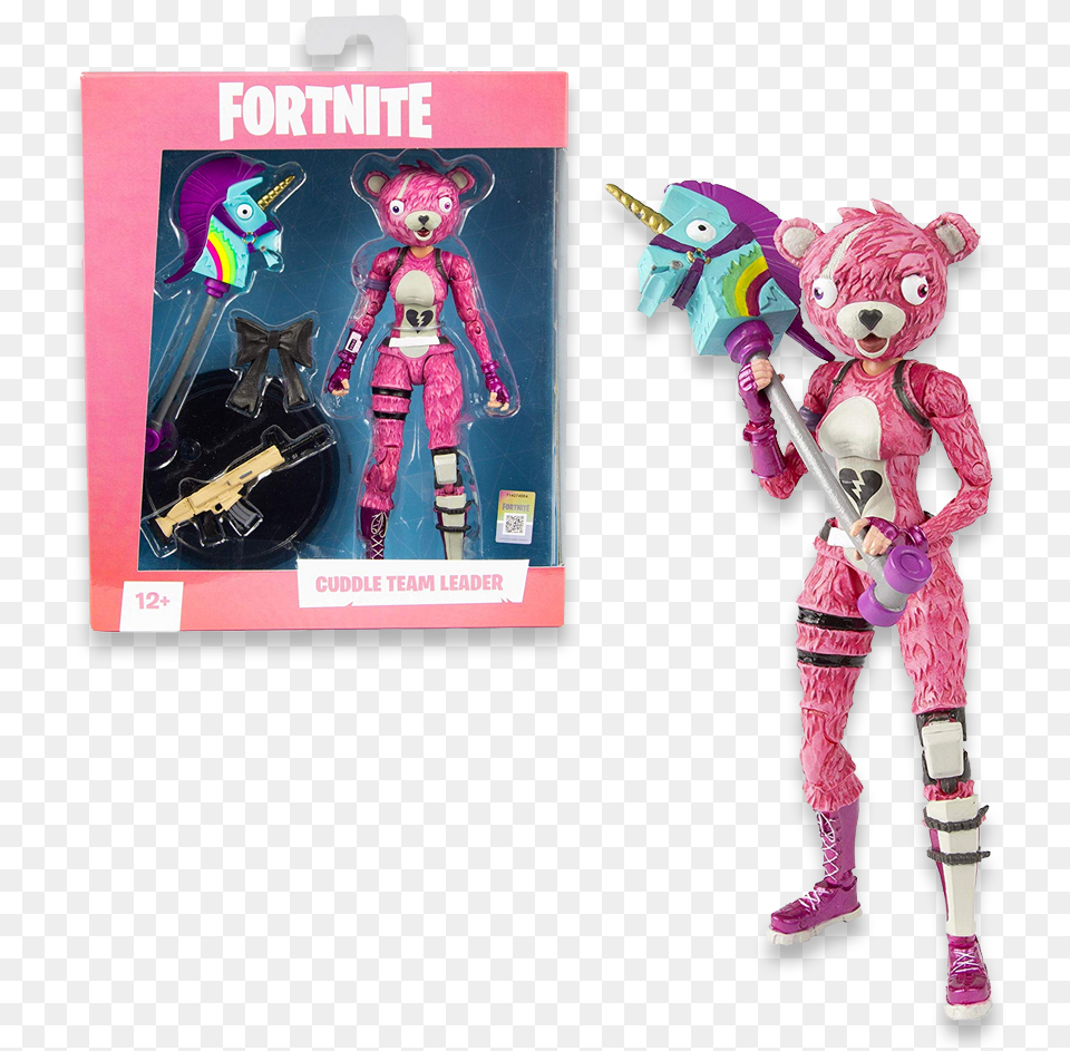 Fortnite Cuddle Team Leader Figure, Figurine, Baby, Person, Child Free Png
