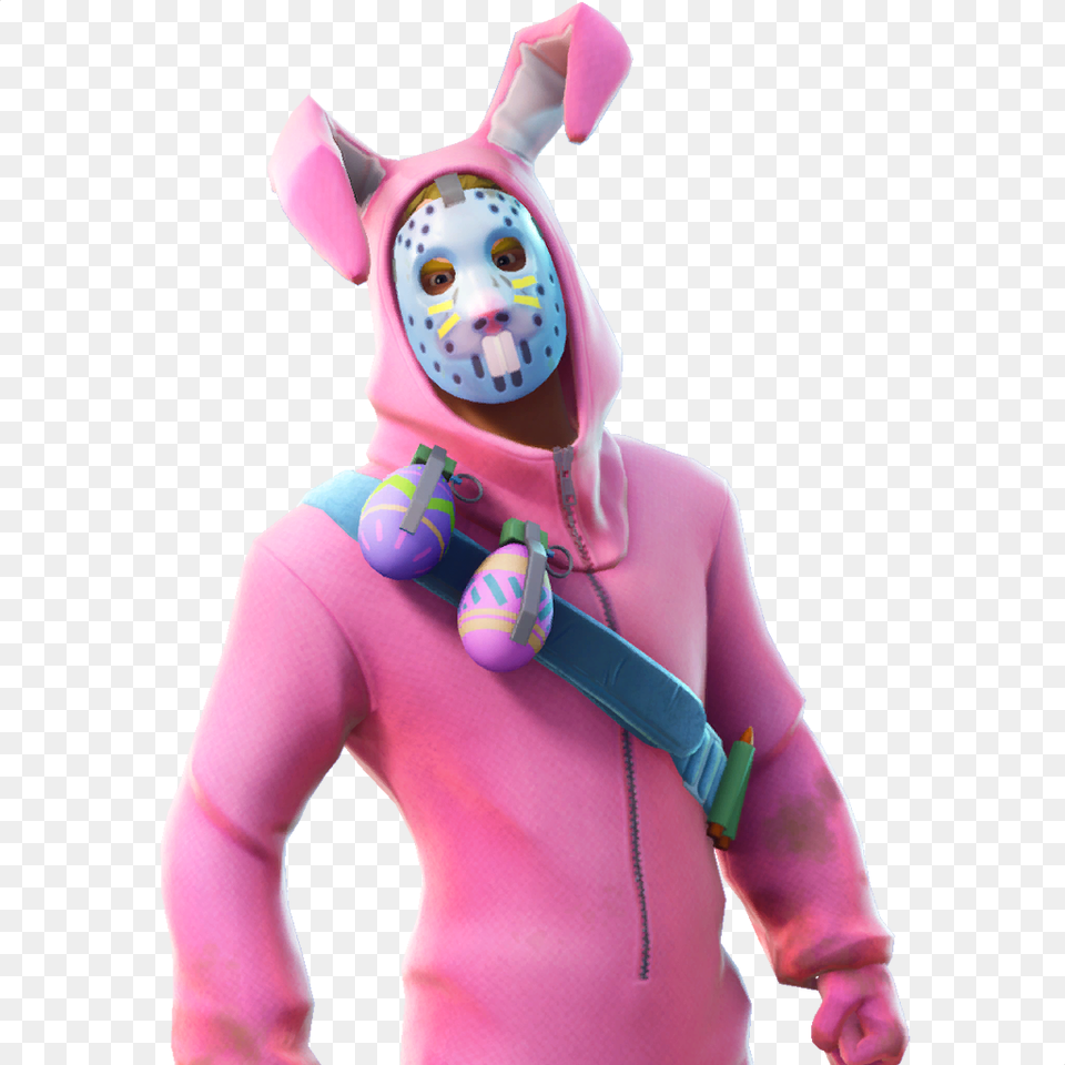 Fortnite Dark Rabbit Raider, Baby, Person, Face, Head Free Png Download