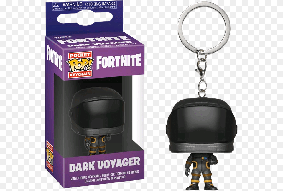 Fortnite Dark Voyager Funko Pop, Helmet, Lamp, Baby, Person Free Png Download